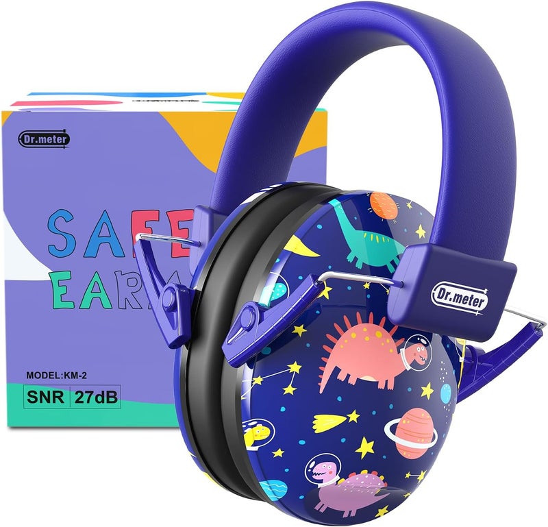 Dr.Meter Noise Cancelling Headphones for Kids Adults: 27SNR Adjustable Ear Muffs for Noise Reduction- Kids Ear Protection for Monster Jam, Airplane, Fireworks, Concerts and Sports Events - Image 1